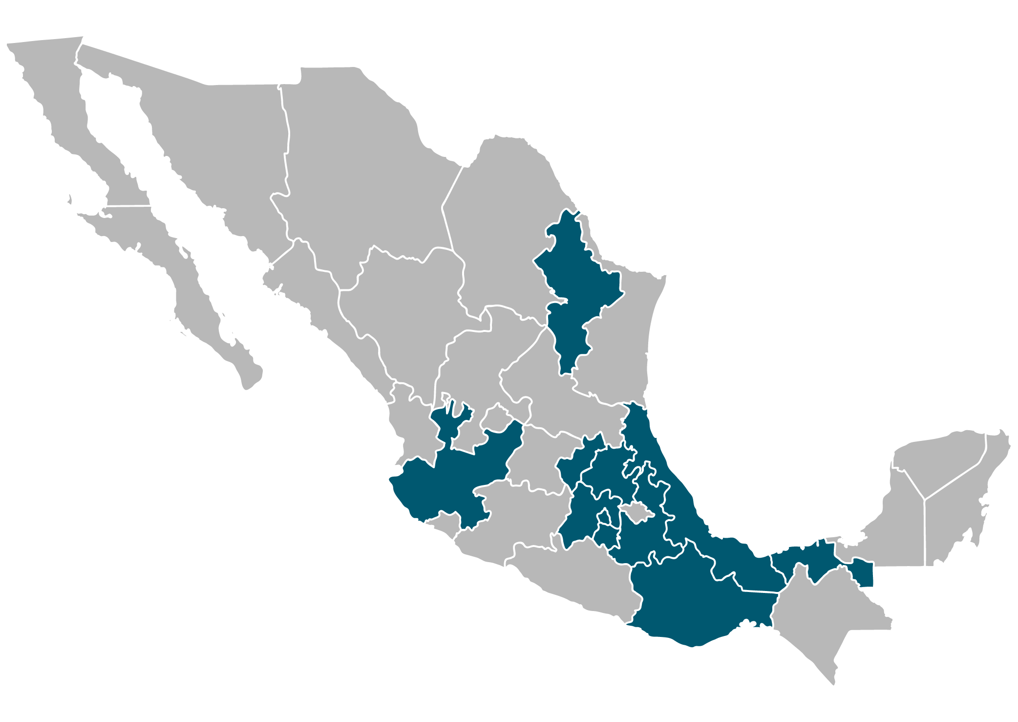 Mapa de Cobertura de GAMU